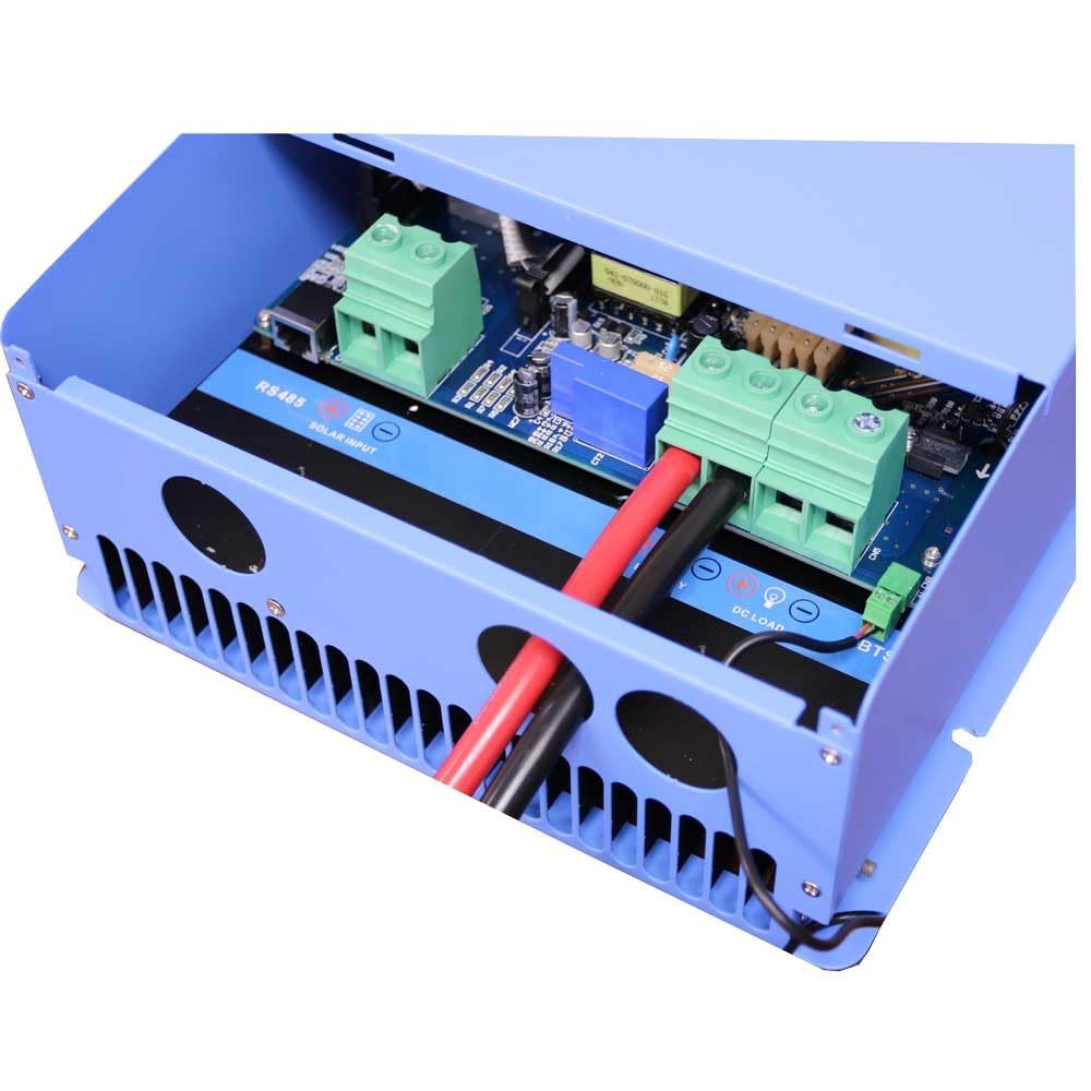 AIMS POWER SCC80AMPPT AIMS Power SCC80AMPPT 80 Amp MPPT Solar Charge Controller; Charges 12, 24, 36 and 48 Volt Solar Systems; 4 Stage Charging; Battery Type Selector; Stackable; Over Temp Protection