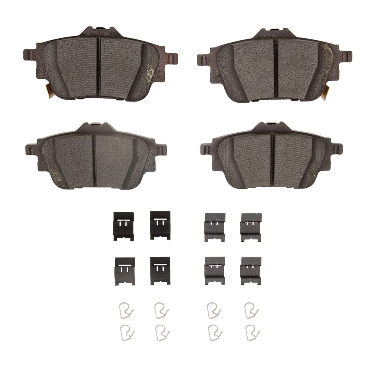 Dynamic Friction 1551-2306-01 DFC Rear 5000 Advanced Brake Pads