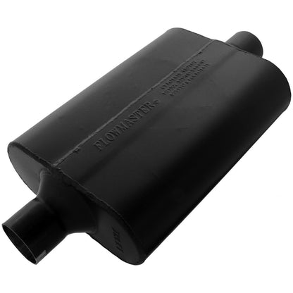 FLOWMASTER 942445 Flowmaster 942445 Super 44 Muffler - 2.25 Center In and 2.25 Center Out - Aggressive Sound