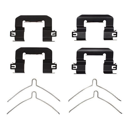 DYNAMIC FRICTION 340-03044 DFC Front Disc Brake Hardware Kit – Fits 2016-2017 Hyundai Veloster