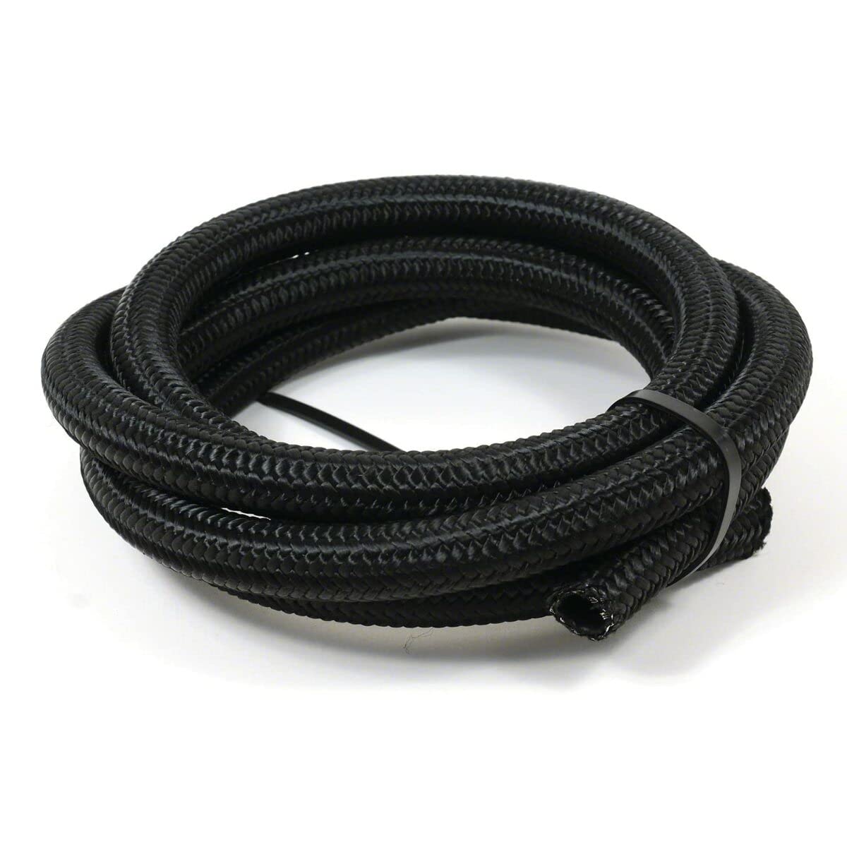 SPEEDFX 5351006 Speedfx 5351006 BLK NYLON SS BRD HOSE -10AN X 6'