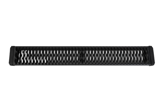 TRAILFX RBA023TI TrailFX Aggressive Running Boards for Chevrolet Silverado 1500 Standard Cab 2019-2025 Titanium Black Powder Coated Aluminum 6.5 Inch Width Stationary Side Steps With Mounting Hardware TrailFX RBA023TI