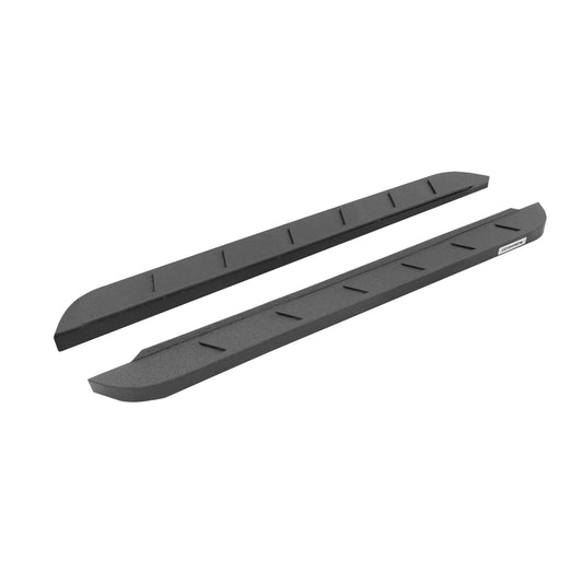 GO RHINO 63413157ST RealTruck RB10 Slim Running Boards & Brackets | Galvanized Steel, Protective Bedliner Coating | 63413157ST | Fits 2021 - 2026 Ford Bronco 2-Door (Excludes Bronco Sport)