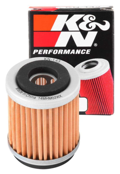 K&N FILTER KN-143 K&N Motorcycle Oil Filter: High Performance, Premium, KN-143