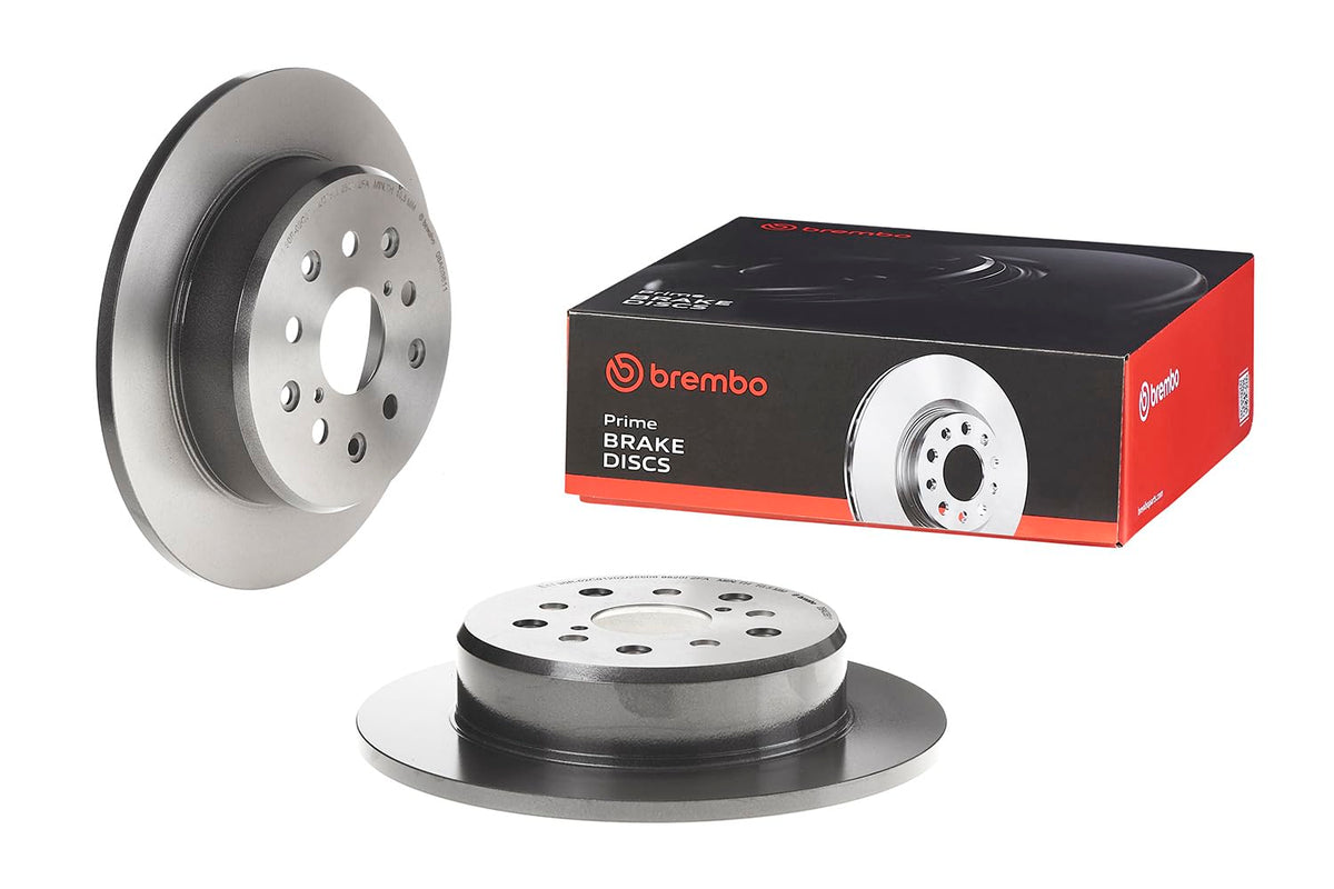 BREMBO 08A03811C02 Brembo 08.A038.11 UV Coated solid Rear Brake Rotor LEXUS/TOYOTA OE# 4243153011