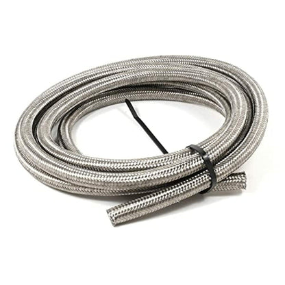 SPEEDFX 5320820 Speedfx 5320820 DBL BRD SS RACING HOSE -8AN X 20'