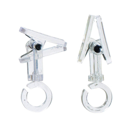 RV DESIGNER M111 RV Designer M111, Klippy Klips Awning Clips, Light Hangars, 10 Per Pack,Clear