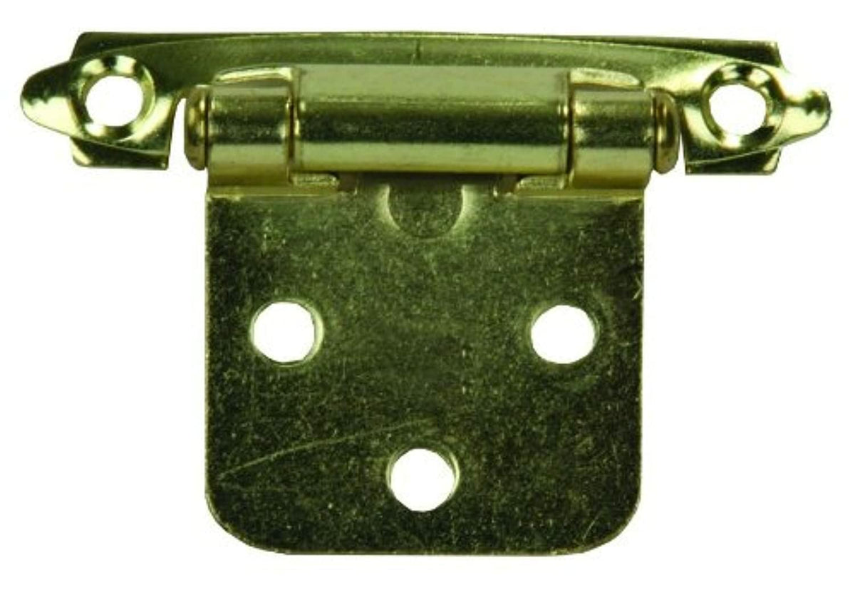 JR PRODUCTS 70595 JR Products 70595 Self-Closing Flush Mount Hinge - Brass