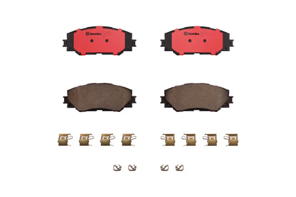 BREMBO P83082N Brembo P83082N Premium Ceramic Front Disc Brake Pad Set SUBARU/TOYOTA/TOYOTA (FAW) OE# 0446502220