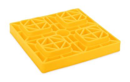 CAMCO 44505 Camco Heavy Duty Leveling Blocks | Ideal for Leveling Single Wheels, Double Wheels, Hydraulic Jacks, Tongue Jacks, and More | Yellow | 10-Pack (44505)