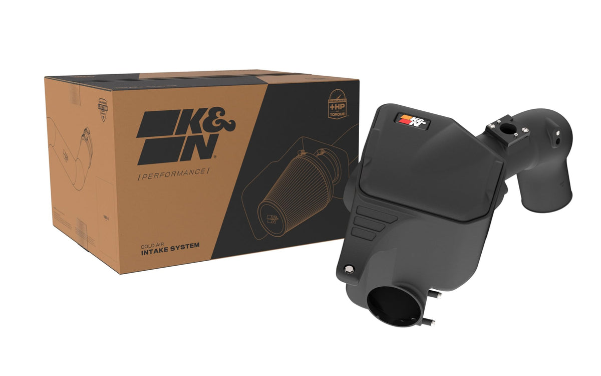 K&N FILTER 63-1592 K&N Cold Air Intake System: High-Flow Air Filter, Increase Performance & Towing: Compatible with 2013-2018 RAM: 2500, 63-1592
