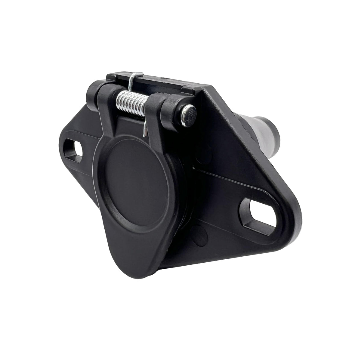 RV DESIGNER TC530 RV Designer TC530-6-Way Socket and Boot, Round Trailer Plug, Vehicle End