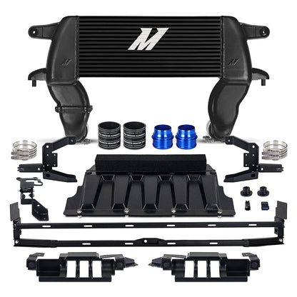MISHIMOTO MMINT-BR-21HBK Mishimoto High-Mount Intercooler, Bronco 2.3L/2.7L 2021+, Black