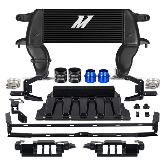 MISHIMOTO MMINT-BR-21HBK Mishimoto High-Mount Intercooler, Bronco 2.3L/2.7L 2021+, Black