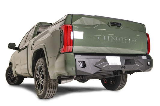 FAB FOURS TT22-E5451-1 Fab Fours TT22-E5451-1 Vengeance Rear Bumper fits 22-23 Toyota Tundra - 2 Stage Black Powder Coated