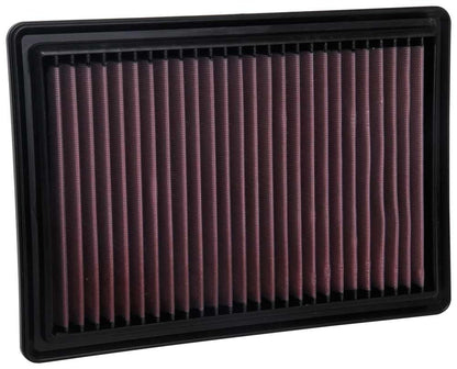 K&N FILTER 33-5091 K&N High-Flow Original Lifetime Engine Air Filter: Washable, 33-5091