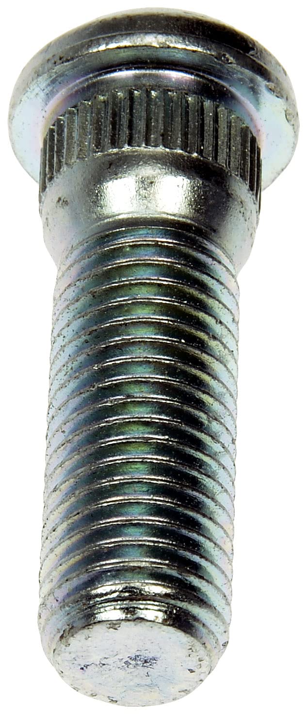 DORMAN 610-659 Dorman 610-659 M12-1.50 Serrated Wheel Stud - 14.22 mm Knurl, 45.54 mm Length Compatible with Select Toyota Models, 10 Pack (Made in USA)
