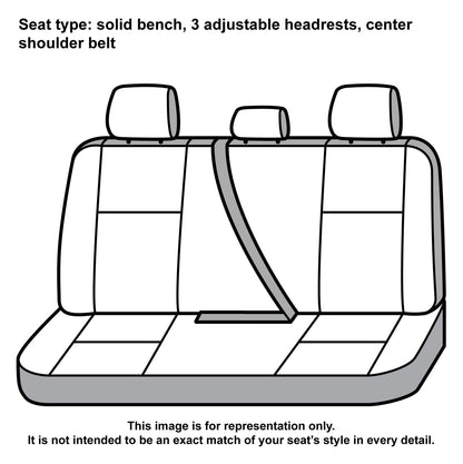 Covercraft SSC7432COBK Covercraft Carhartt Super Dux SeatSaver Custom Seat Covers – SSC7432COBK – 2nd Row Solid Bench Seat – Compatible with 2011-2018 Ram 1500, 2019-2022 Ram 1500 Classic, 2011-2022 Ram 2500/3500 – Black
