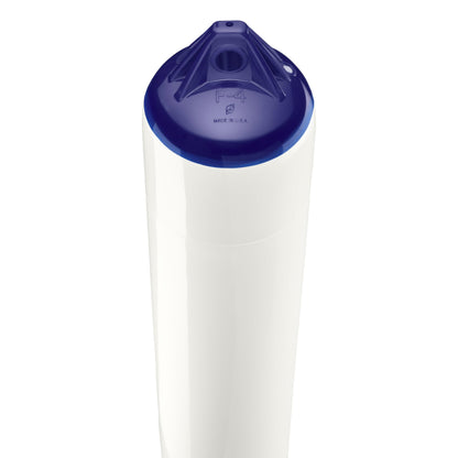 POLYFORM 82-633-511 Polyform F-Series Boat Fender F-4 Standard Blue Ropehold - White