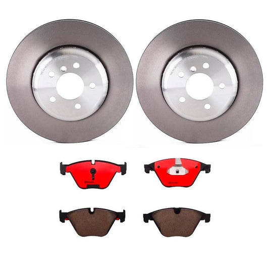BREMBO KT00A74 Brembo KT Series Premium Brake Kit (KT00A74) for BMW 535d/640i & xDrive/Gran Coupe, ActiveHybrid 5 | High-Performance Brake Pads & Rotors | OE Fitment