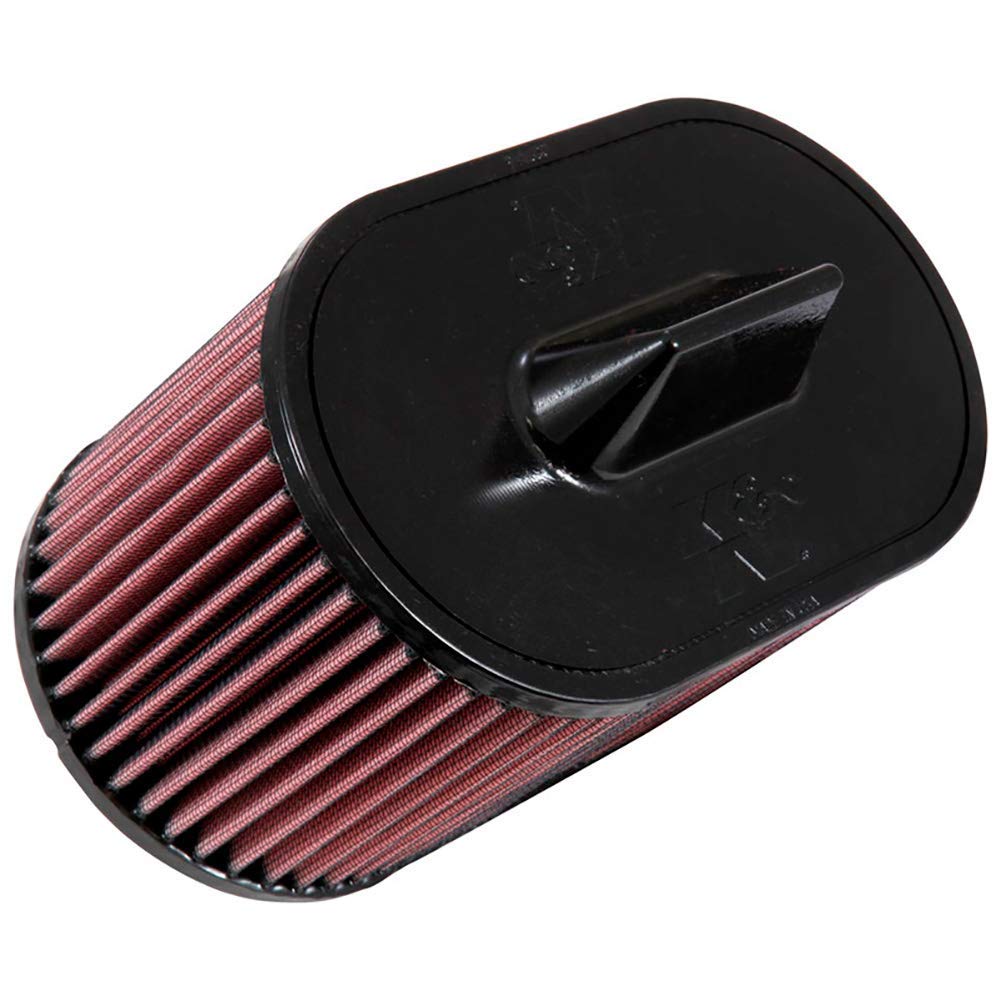 K&N FILTER E-0651 K&N High-Flow Original Lifetime Engine Air Filter: Increase Power & Acceleration, Washable, Premium, Replacement Air Filter: Compatible with 2014-2018 MASERATI (Ghibli, Levante, Quattroporte), E-0651