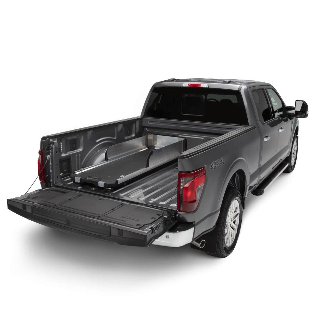 CARGOGLIDE C0040-HS24-ALM High Sides Kit for 24" CargoGlide Models – Side Rail Extension Panels for Added Cargo Containment Truck