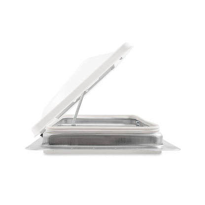CAMCO 40480 Camco RV Roof Vent Kit - Features Waterproof Design & Translucent Lid - Includes Built-In Screen - Compatible w/RV Roofs from 1.25” to 2.25” Thick - Replace Ventline, Jensen & Elixir Vents (40480)