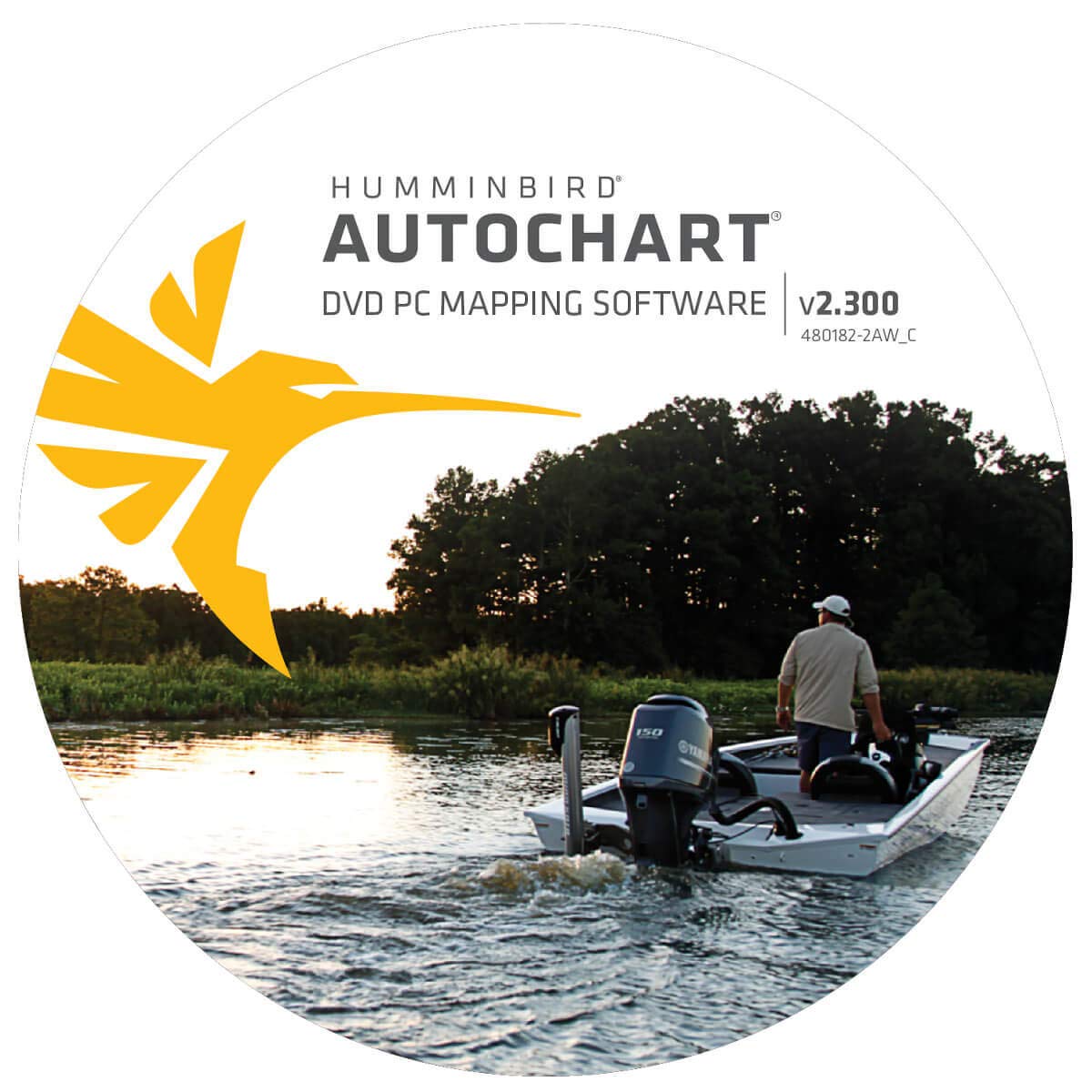 HUMMINBIRD 600031-1 Humminbird AutoChart PC North America Map SD Card for Fish Finders