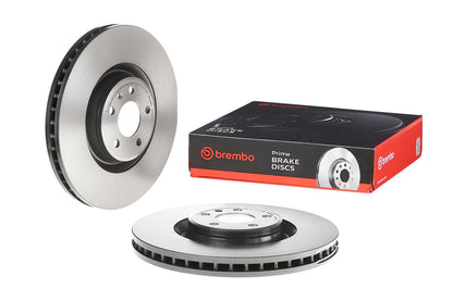 BREMBO 09B97111C02 Brembo 09.B971.11 UV Coated Pillar Vented Front Brake Rotor AUDI/AUDI (FAW)/VW (SVW) OE# 4G0615301A