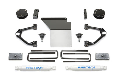 FABTECH K1059 Fabtech K1059 Budget Lift System w/Shock w/Performance Shocks 4 in. Lift Budget Lift System w/Shock