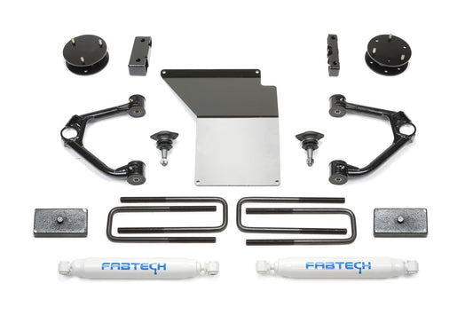 FABTECH K1059 Fabtech K1059 Budget Lift System w/Shock w/Performance Shocks 4 in. Lift Budget Lift System w/Shock