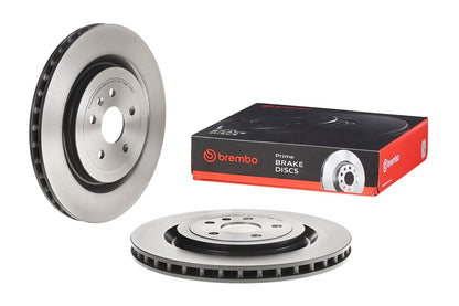 BREMBO 09A50811C02 Brembo 09.A508.11 UV Coated Pillar Vented Rear Brake Rotor CADILLAC/CHEVROLET OE# 25851166