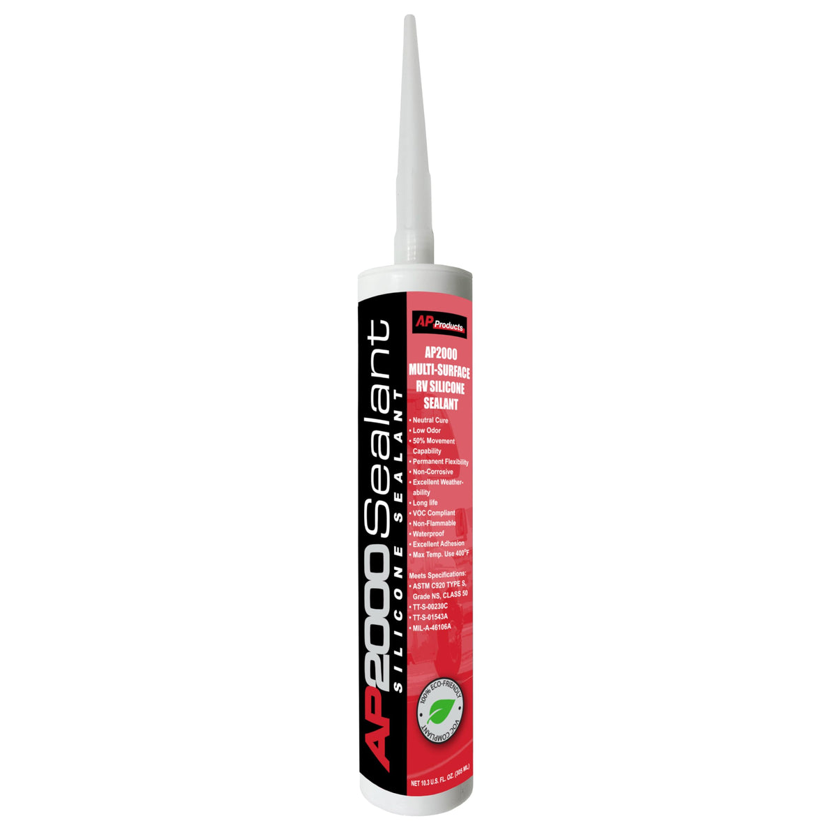 AP PRODUCTS 017-2002 Ap Products 017-2002 AP2000 SEALANT WHITE-10.3OZ