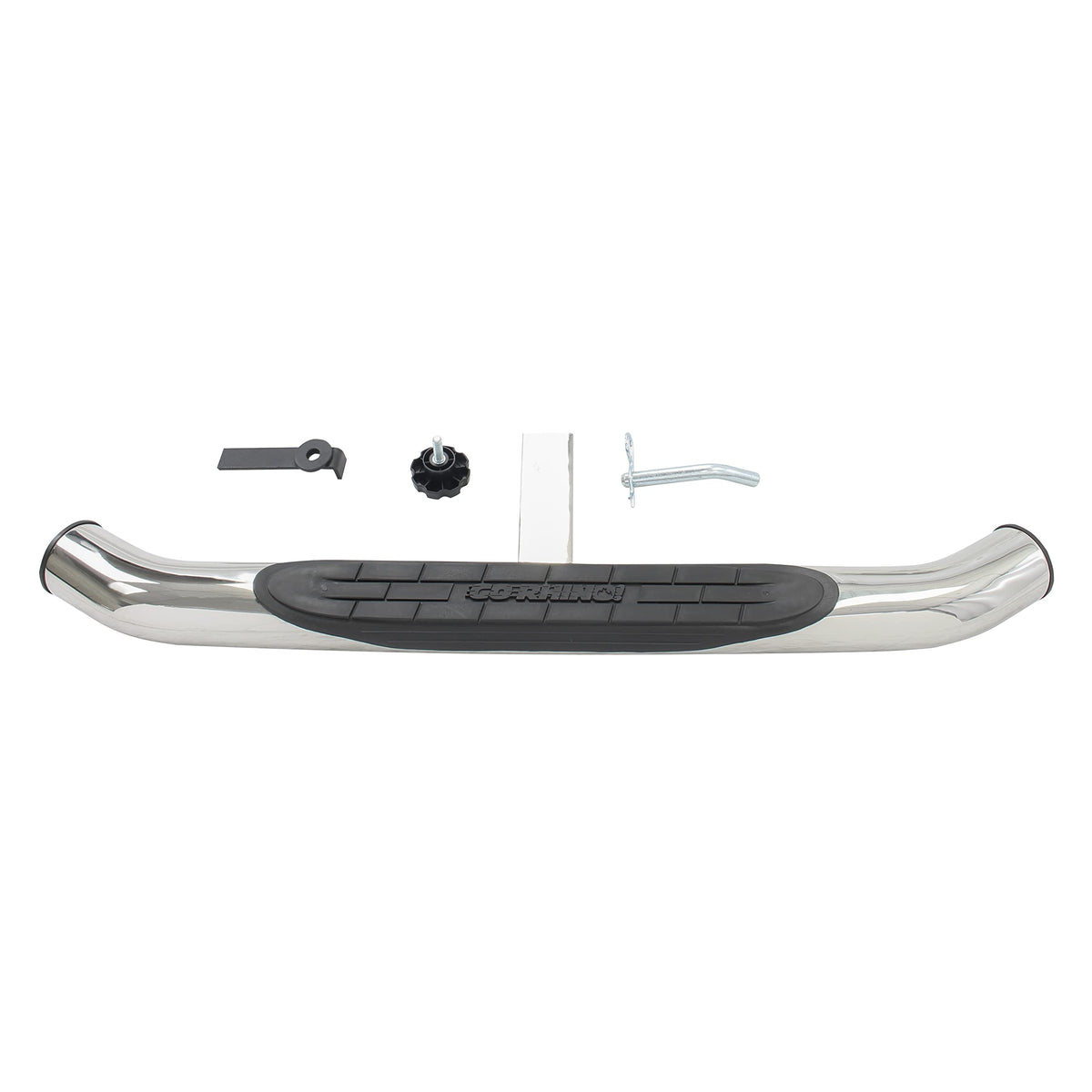 GO RHINO 360PS Go Rhino 360 Series Hitch Step | 36" Stainless Steel, Polished | 360PS | Fits 2" Receivers