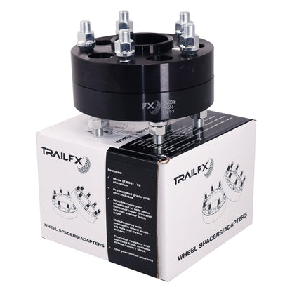 TRAILFX W545006B Trailfx W545006B HUB CENT WHL ADP BLK 5X4.5-5X5