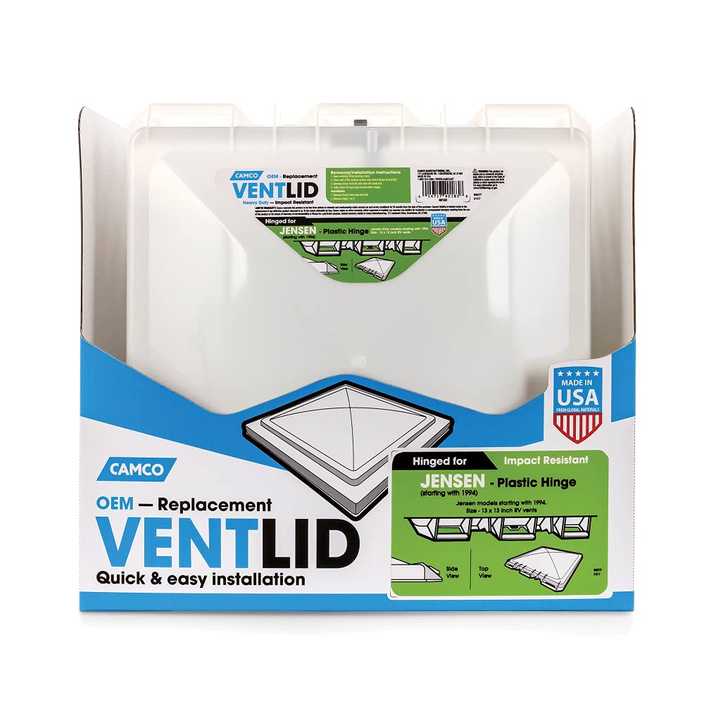 CAMCO 40183 Camco 40183 VENT LID JENSEN METAL BASE '94 UP