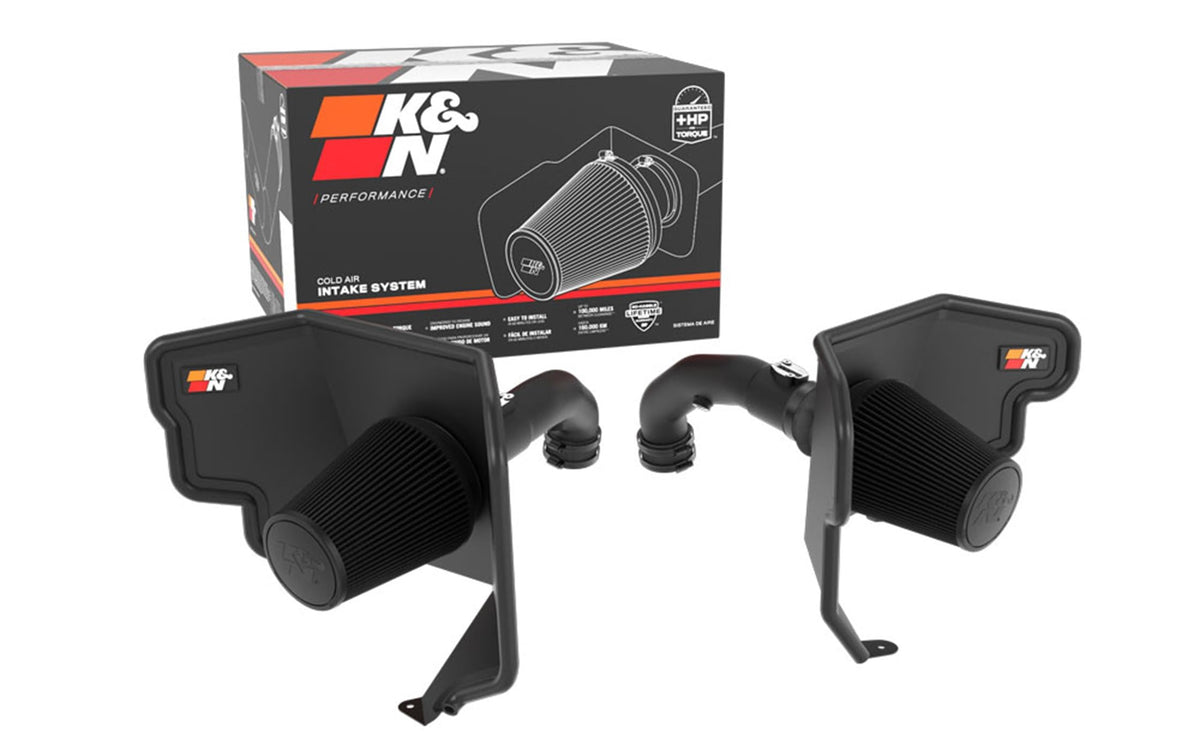 K&N FILTER 71-9042 K&N Cold Air Intake System: Dry-Flow Air Filter, Increase Performance & Towing: Compatible with 2022-2024 TOYOTA: Sequoia, Tundra, 71-9042