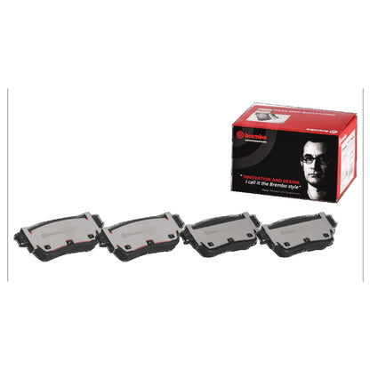 BREMBO P56125N Brembo P56125N Premium Ceramic Rear Disc Brake Pad Set NISSAN OE# D40606CA0A