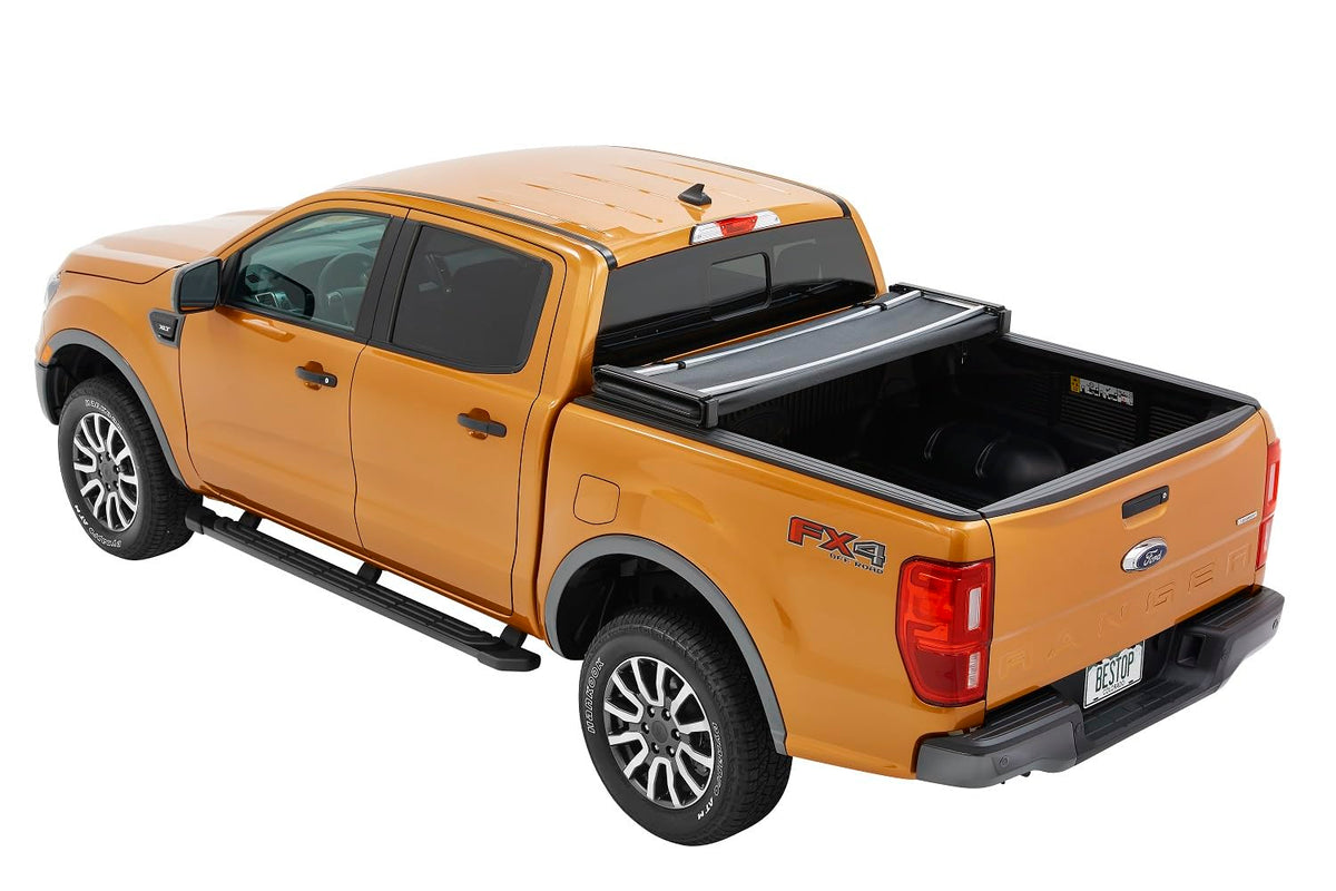 BESTOP 16232-01 Bestop EZ-Fold Soft Tonneau - '19 Ranger; for 5 ft. Bed, Black