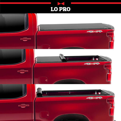 TRUXEDO 546601 RealTruck TruXedo Lo Pro Soft Roll Up Truck Bed Tonneau Cover | 546601 | Fits 2002 - 2008 Dodge Ram 1500, 2003-09 2500/3500, 2006-08 Mega Cab 6' 6" Bed (78")