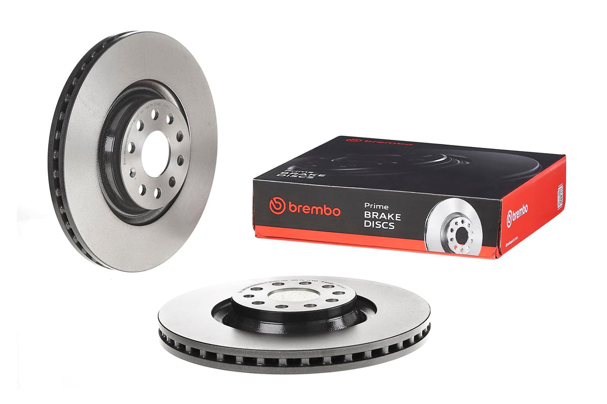BREMBO 09C30611C02 Brembo 09.C306.11 UV Coated Pillar Vented Front Brake Rotor AUDI/CHRYSLER/CUPRA/SEAT/SKODA/SKODA (SVW)/VW/VW (FAW)/VW (SVW) OE# 1K0615301AD