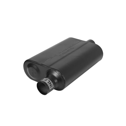 FLOWMASTER 942441 Flowmaster 942441 40 Delta Flow Muffler - 2.25 Offset In and 2.25 Center Out - Aggressive Sound