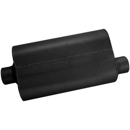 FLOWMASTER 53057 Flowmaster 53057 Super 50 Muffler - 3.00 Center In and 3.00 Offset Out - Moderate Sound