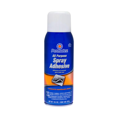 PERMATEX 82019 Permatex 82019 All Purpose Spray Adhesive, 10.5 oz. net Aerosol Can