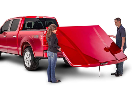 RealTruck UC3088L-PW7 RealTruck UnderCover Elite LX One-Piece Truck Bed Tonneau Cover – UC3088L-PW7 – Fits 2009 - 2022 Dodge Ram 1500 Std/Quad/Mega (PW7 - Bright White) 5' 7" Bed (67.4")
