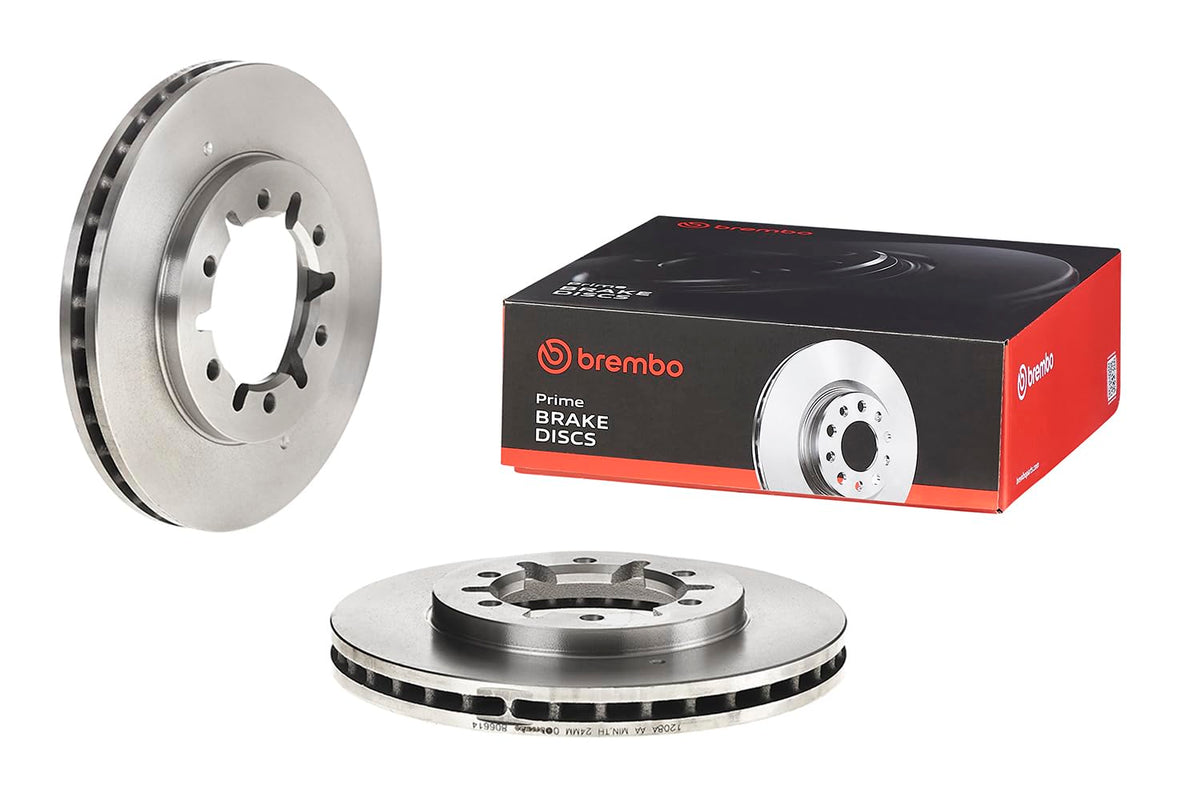 BREMBO 09806614C02 Brembo 09.8066.14 Standard vented Front Brake Rotor NISSAN/NISSAN (ZHENGZHOU) OE# 402062S400