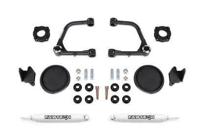 FABTECH K7086 Fabtech 3 UCA KIT W/UNIBALLS & FR SHK SPCRS & RR COIL SPACERS & RR PERF SHOCKS 2022 TUN K7086