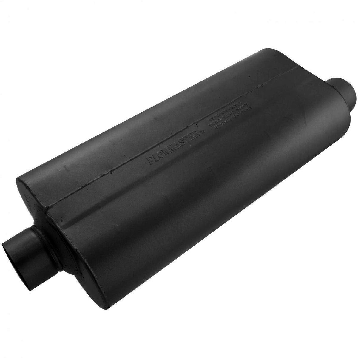 FLOWMASTER 53072 Flowmaster 53072 70 Series Muffler - 3.00 Center In and 3.00 Offset Out - Mild Sound