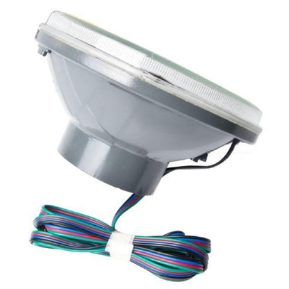 Oracle 6904-003 ORACLE LIGHTING Sealed Beam Halo Headlamp – (Red) 5.75" Pre-Installed Headlight Assembly, 1-Piece, Part # 6904-003