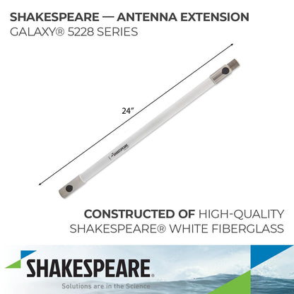 SHAKESPEARE 5228-2 Shakespeare 5228-2 2' GALAXY ANTENNA EXT 1.5' DIA.